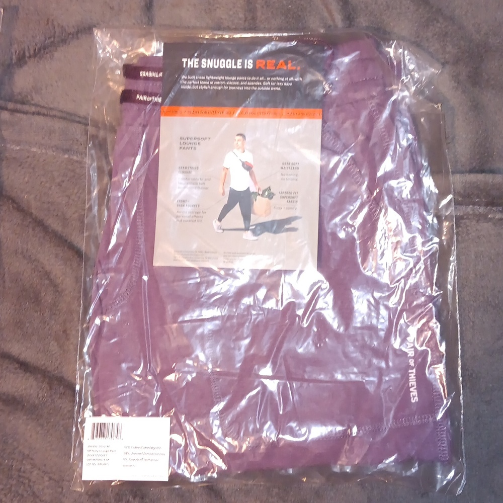 Pair of thieves men's off duty lounge pants